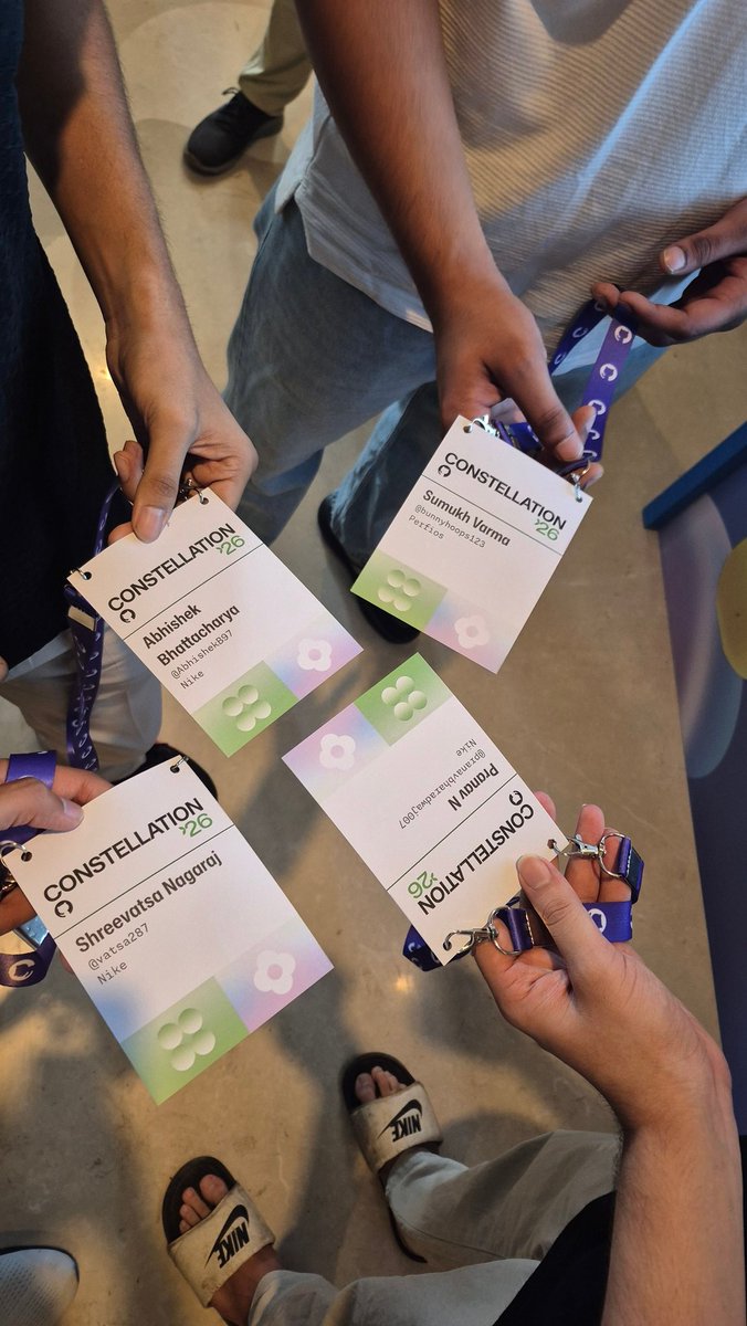 vatsa287's tweet photo. At the Github Constellation Event 2026!

#GithubConstellation #nike #ai #copilot https://t.co/fA0ZI8KNE3