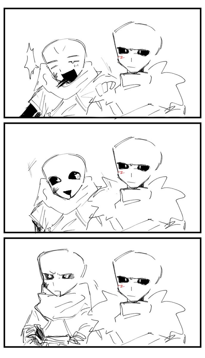 ABChiri_old's tweet image. 😕
#UndertaleAU