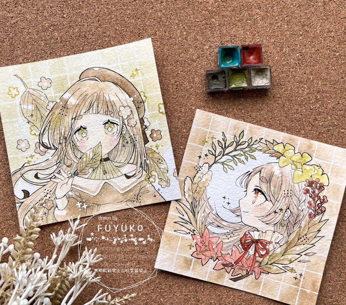 FUYUKO🐰🌱10/24〜個展@画人画廊 tweet media