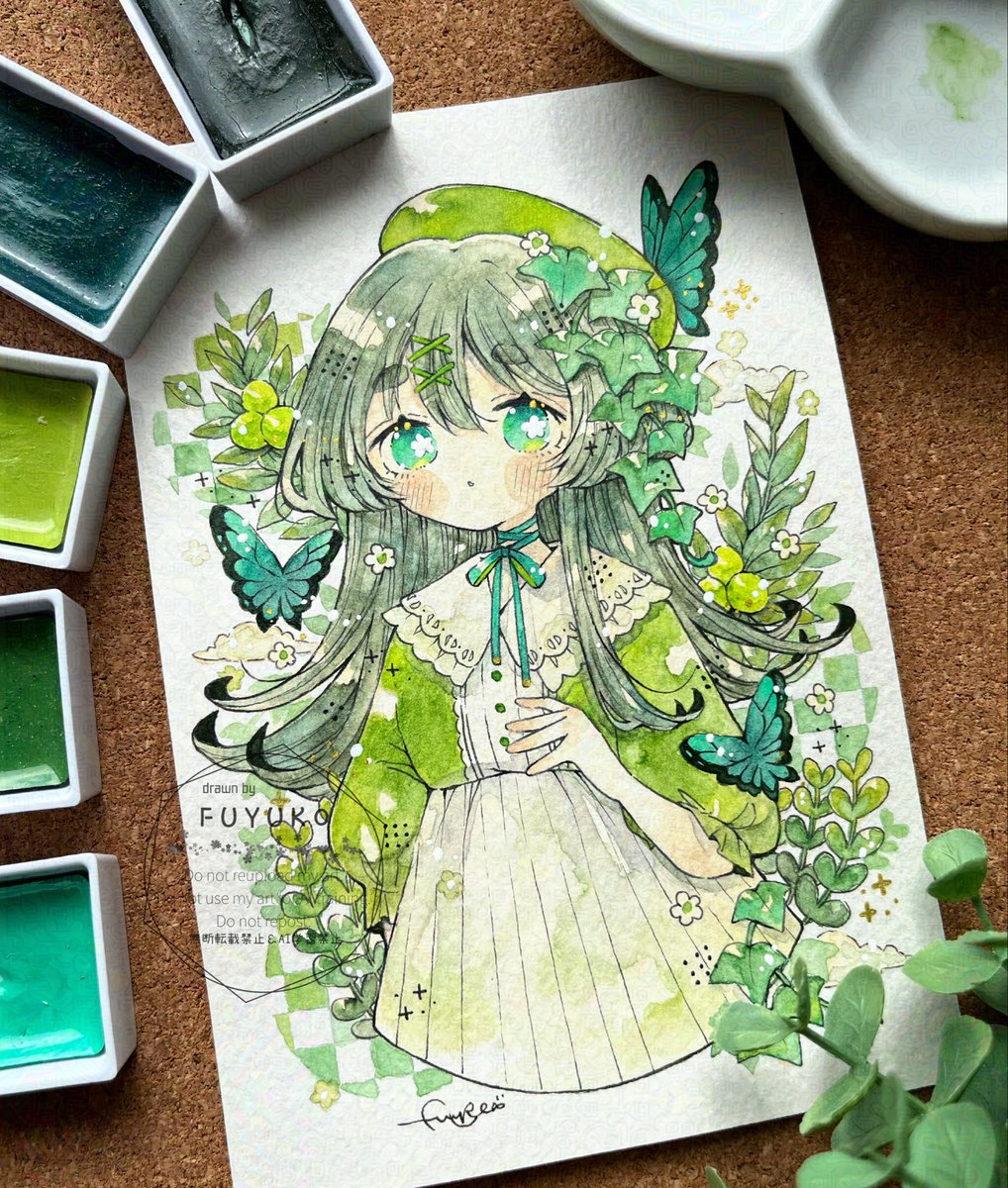 FUYUKO🐰🌱10/24〜個展@画人画廊 tweet media