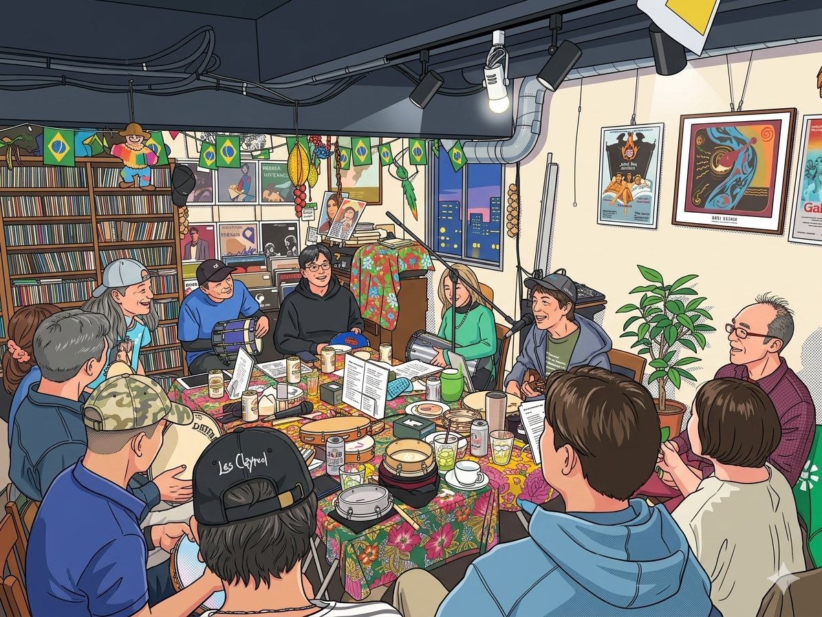 本日午後の部はPagode no Aparecidaです！チャージ500円、13:00オープン、13:30スタート！