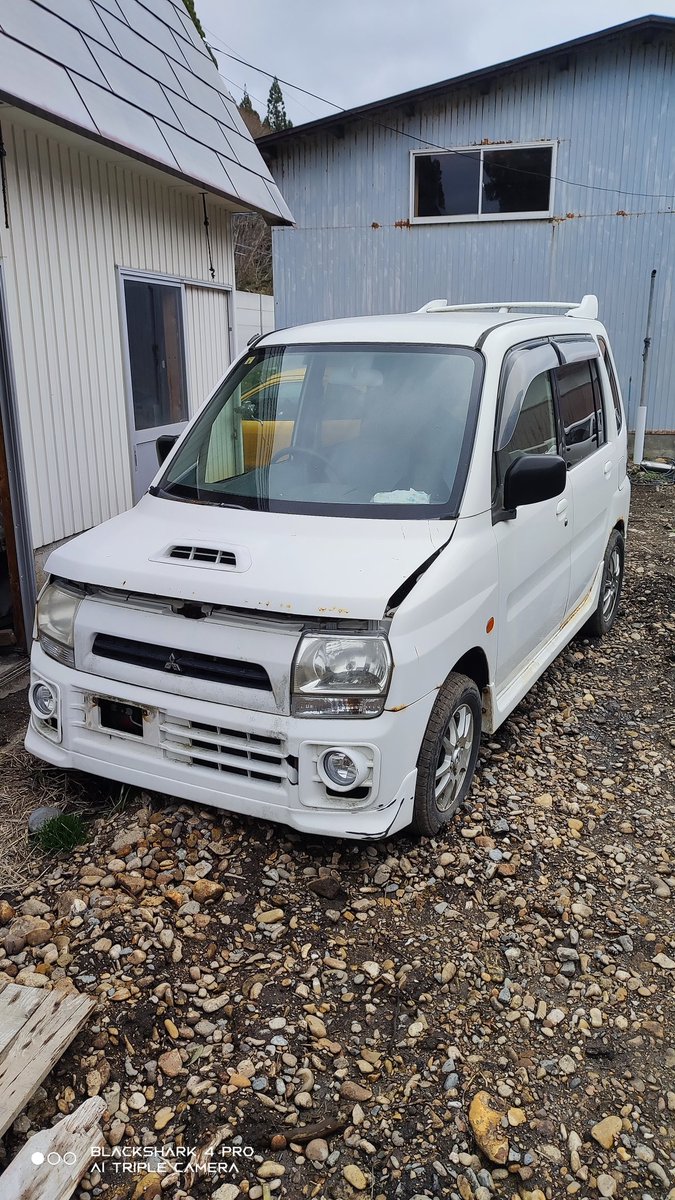 fitgd1l13a's tweet photo. トッポBJターボ　H41A 
廃車するので部品はずして欲しい人いますか?
外すめんどくささ、運ぶ大変さに応じて値段変えます。
送料着払いで送ります。
最低2000円〜 https://t.co/QsMovIgMpo