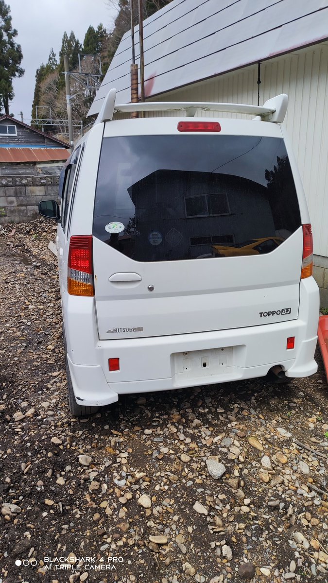 fitgd1l13a's tweet photo. トッポBJターボ　H41A 
廃車するので部品はずして欲しい人いますか?
外すめんどくささ、運ぶ大変さに応じて値段変えます。
送料着払いで送ります。
最低2000円〜 https://t.co/QsMovIgMpo