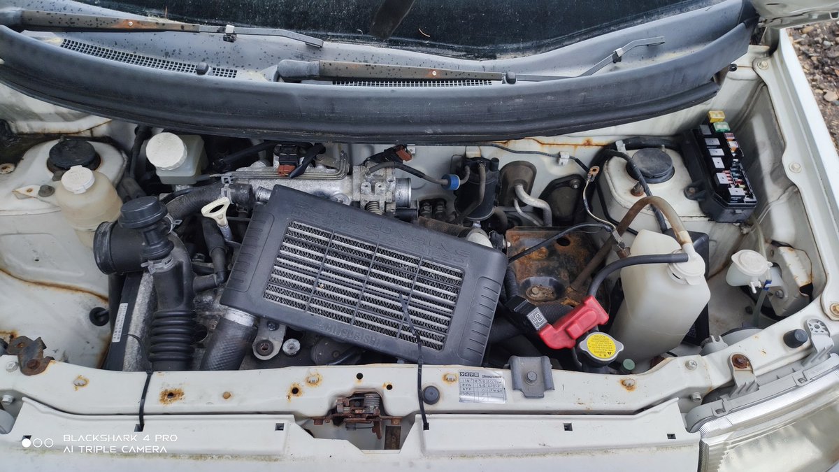 fitgd1l13a's tweet photo. トッポBJターボ　H41A 
廃車するので部品はずして欲しい人いますか?
外すめんどくささ、運ぶ大変さに応じて値段変えます。
送料着払いで送ります。
最低2000円〜 https://t.co/QsMovIgMpo