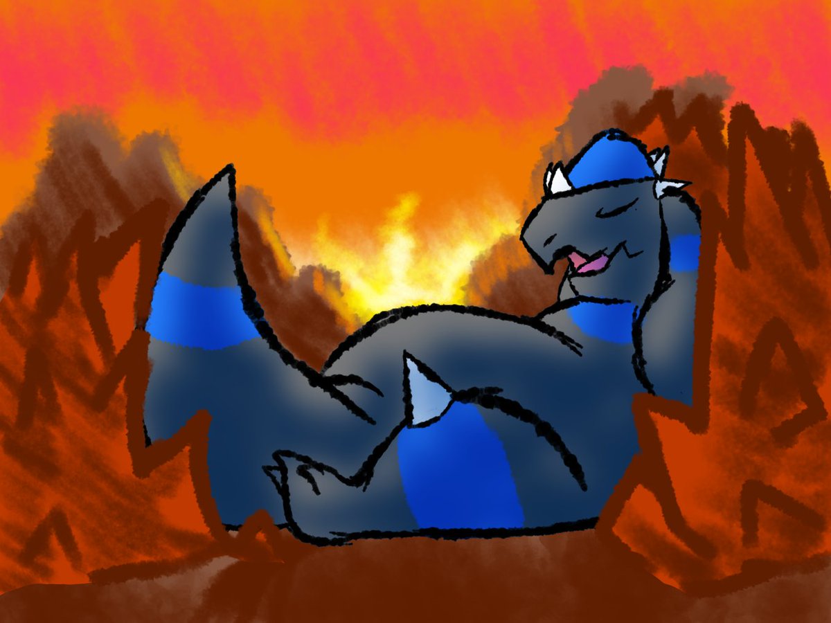 LoafyWherewolf's tweet photo. If you wanna get past, you gotta pay the toll.
#Rampardos  #art #pokemon #dinosaur #Pachycephalosaurus https://t.co/knCbqHsEiU