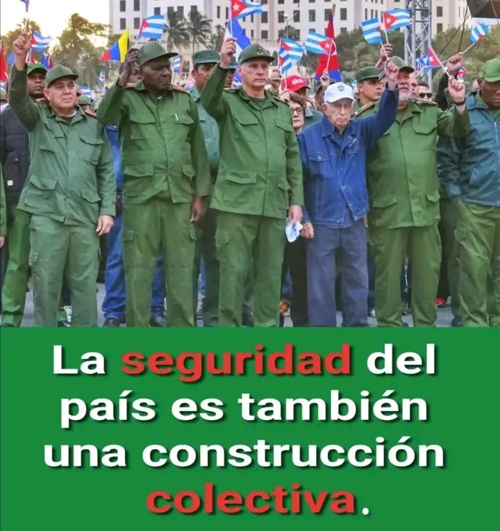 Nuestro pueblo permanecerá firme frente a todos los obstáculos.  Y mientras más obstáculos, más firmes, preparados y combativos #CubaEstáFirme #SanLuis #Santia