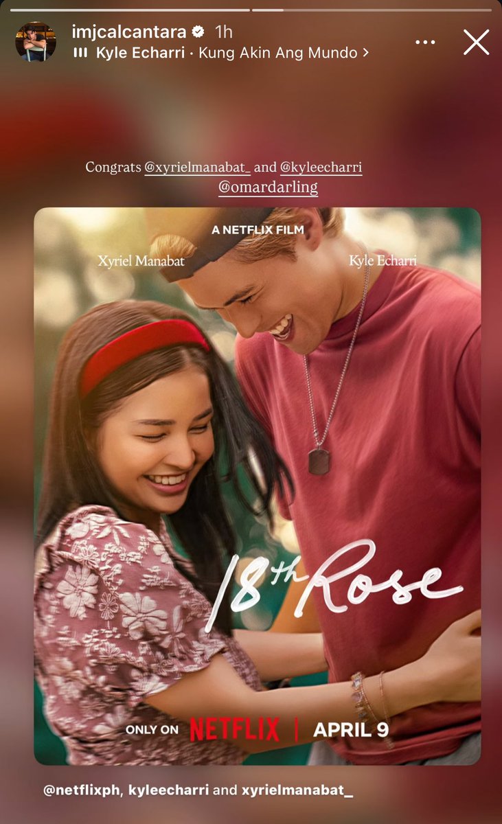 kylekkonly's tweet image. Jc Santos and Jc Alcantara 🌹😍  
ig stories! #supportive! 👏👍

#18thRose #KyleEcharri #XyrielManabat