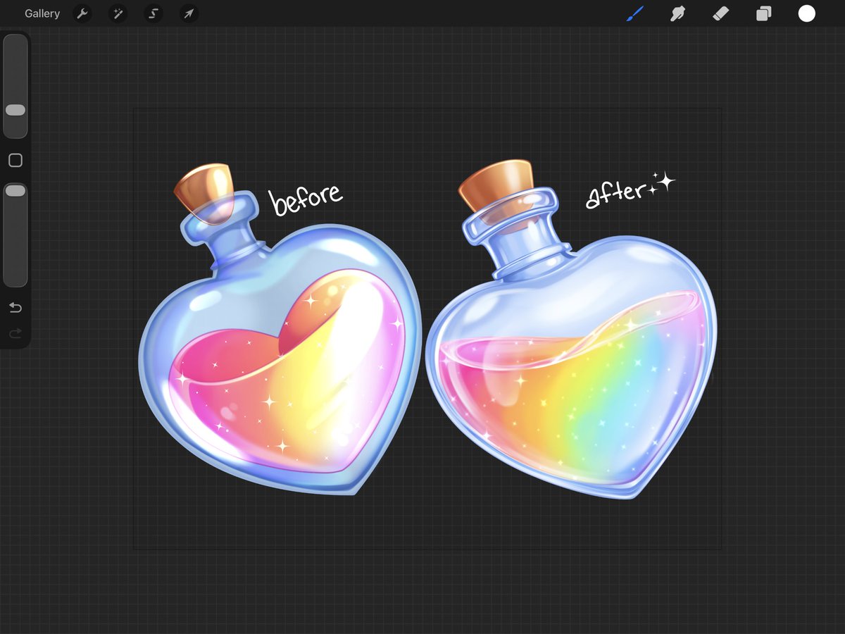 Reworked one of my vectors! 💖🌈