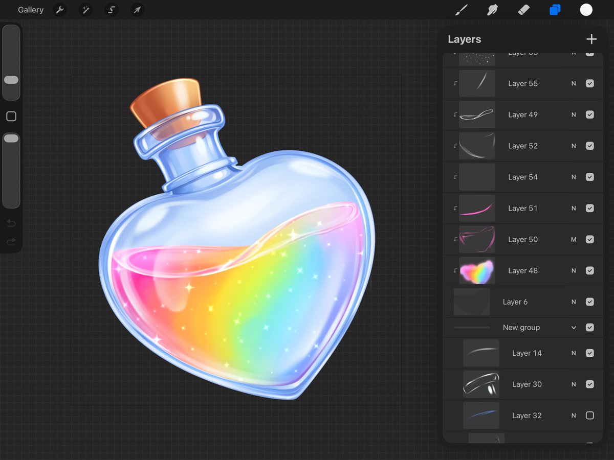 Reworked one of my vectors! 💖🌈