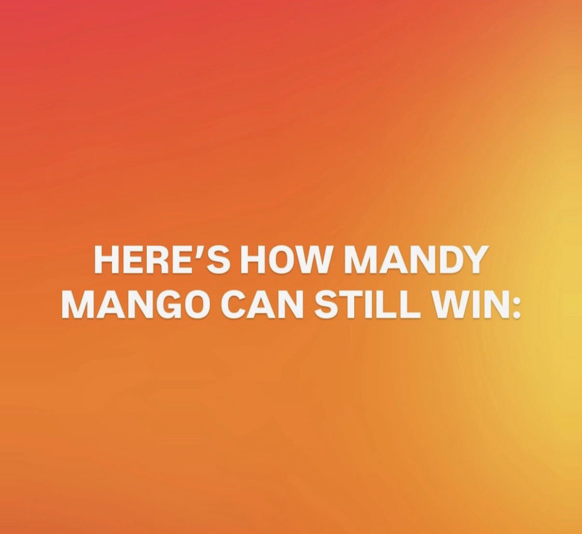 Mandy Mango HQ tweet media