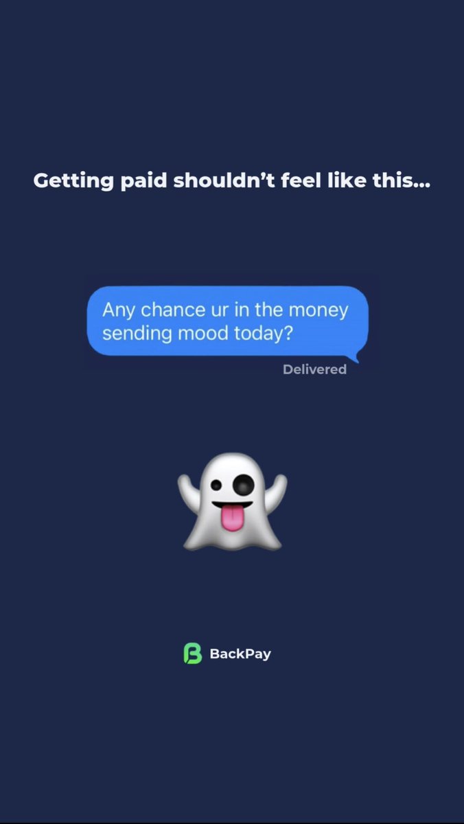BackPayApp's tweet image. Getting paid shouldn’t feel like this.

If you know… you know 💀

We fixed it.

#freelance
#getpaid
#BackPay