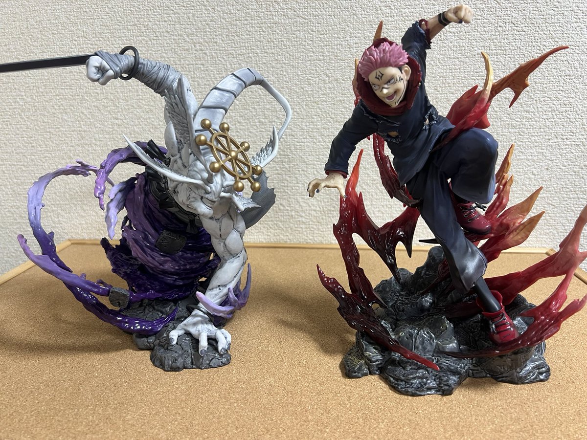 宿儺のfigurizmαもゲット😆
かっこよすぎる！！
このクオリティで出されたら他のプライズフィギュアが全部手抜きに見えるよ