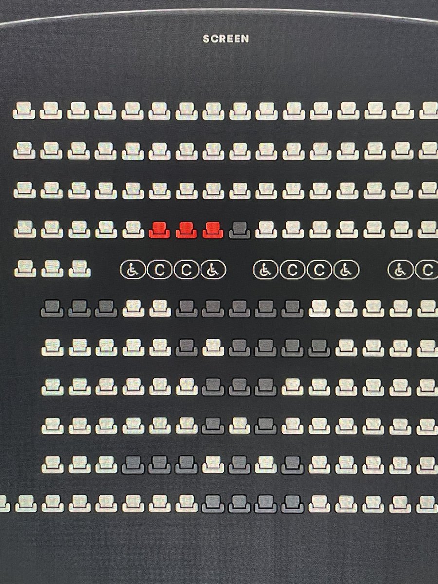 trying to get tickets for episode 9. which one of you got one seat in the dead middle #tadc