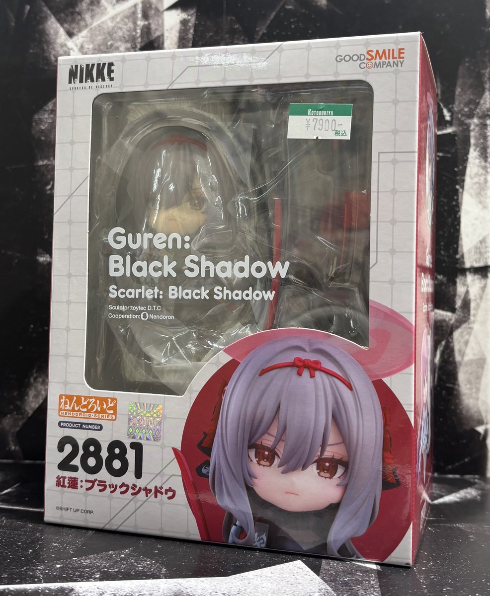 コトブキヤ日本橋1F】 新商品：「ねんどろいど 勝利の女神:NIKKE 紅蓮