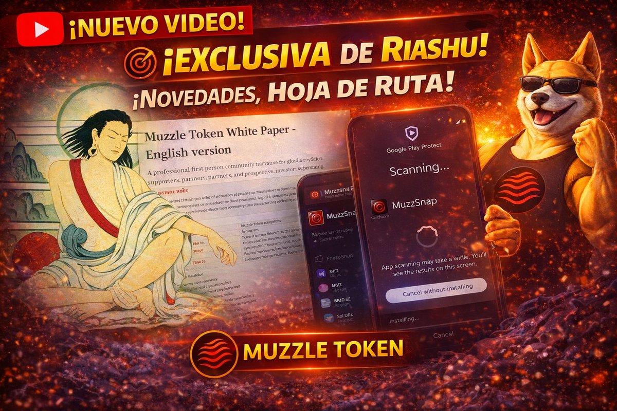 EstebanAgu57796's tweet image. 🥳Nuevo video🥳

💥Bomba @_RYOSHY  nos revela la hoja de ruta en exclusiva para nuestro canal #MUZZLE_HOLDER @YouTube @YouTubeCreators.

🔥No te lo puedes perder simplemente es espectacular todos somos $MUZZ todos somos #MuzzPack💥