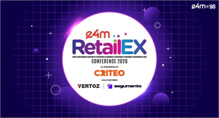 e4mtweets's tweet image. e4m RetailEX Conference 2026 to decode ideas &amp;amp; impact that redefine retail marketing.
The second edition of the conference will be held on April 15 in Mumbai.

Read the full story: exchange4media.com/marketing-news…

#e4mRetailEX #RetailEX2026 #RetailMarketing #MarketingEvents #MumbaiEvents