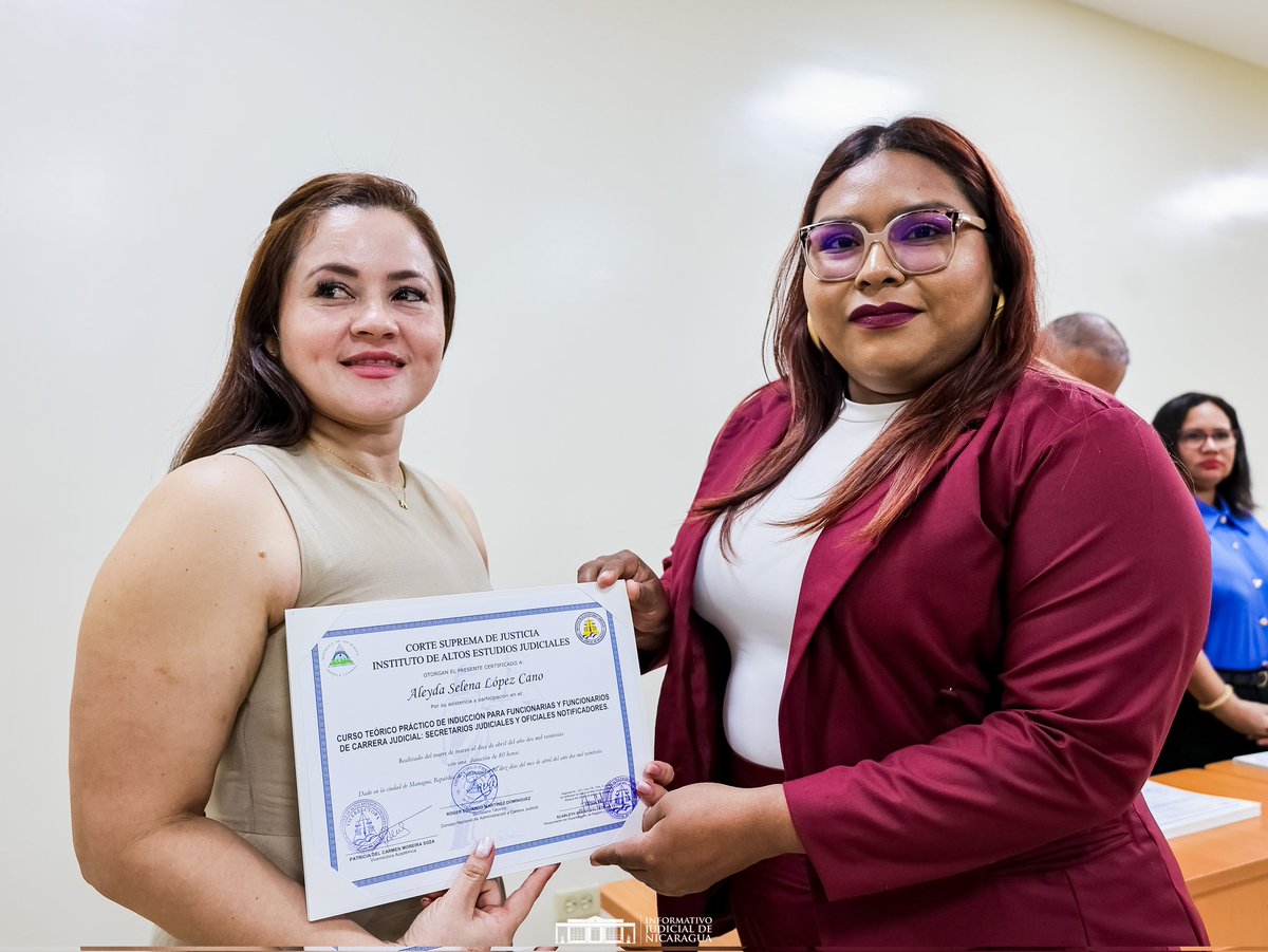 Informativo Judicial De Nicaragua tweet media