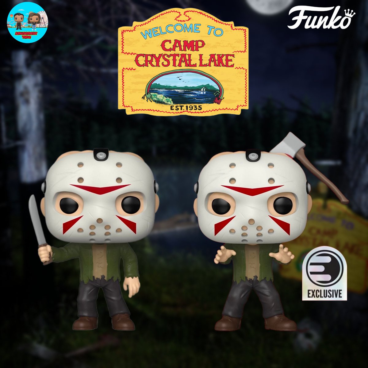 AmusementTimeYT's tweet image. 🚨 First Look 👀 at Upcoming Jason Funko Pops!

#jasonvorhees #fridaythe13th #horror #funko #funkopop #amusementtime