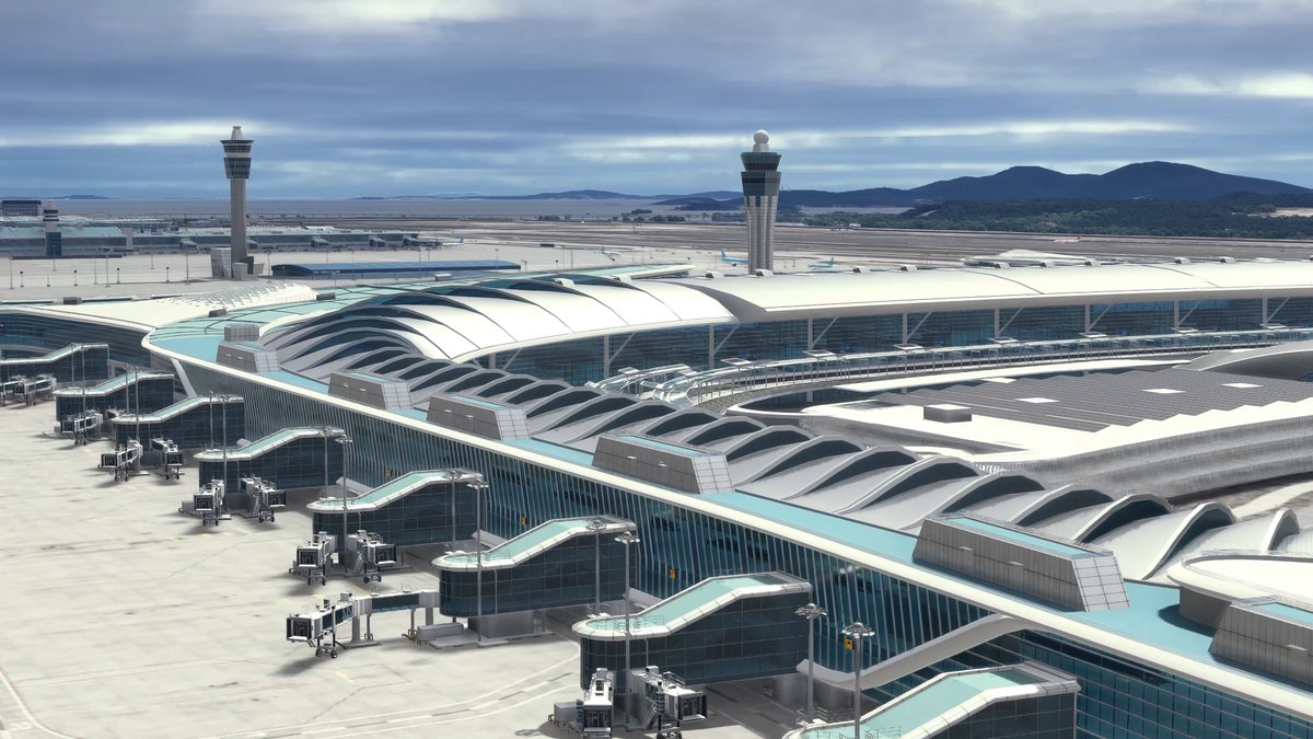 ryota_sim's tweet image. 仁川空港シーナリーを入れてみました。まだアーリーアクセスで内部は一部作られていませんが外観の作り込みはまあまあよかったと
RKSI/ICN- Incheon International Airport
store.flightsim.to/product/rksi-i…
#MSFS2024 #MSFS2020