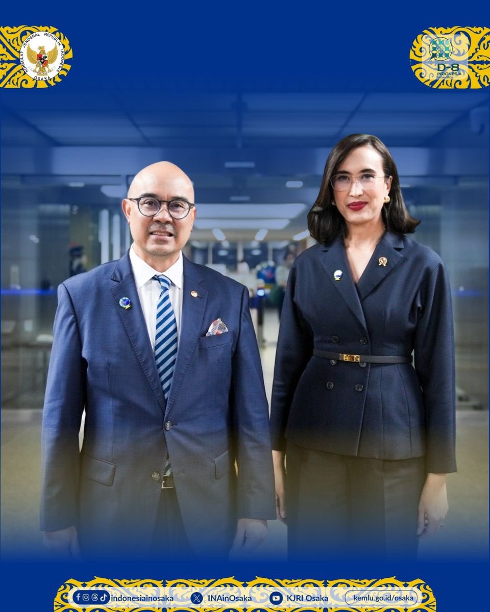 INAinOsaka's tweet image. Minasan, Menteri Pariwisata RI  dan Menteri MLIT Jepang menandatangani Memorandum of Cooperation (MoC) yang sekaligus menjadi landasan kerja sama formal Indonesia dan Jepang di bidang pariwisata (30/3).

Selengkapnya: kem.lu/ParInJp

#IniDiplomasi #RintisKemajuan