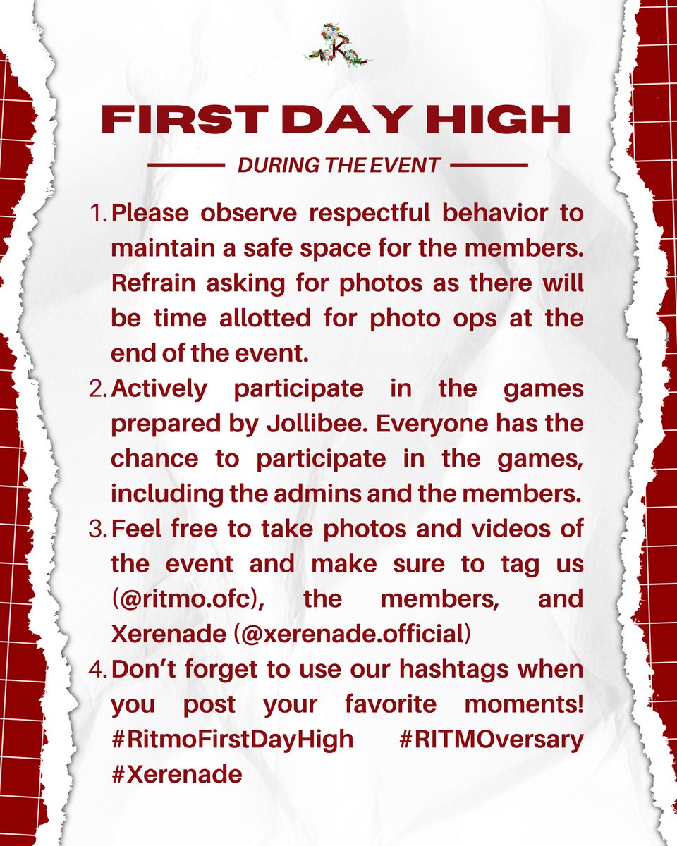 ritmo_ofc's tweet photo. Are you ready, Ritmo U's Class of 2026?

Dropping these reminders for our First Day tomorrow. 
We can't wait to celebrate our First Ritmoversary with you. See you tomorrow, classmates! ✨

#RitmoFirstDayHigh
#RITMOversary
#Xerenade https://t.co/KZHGujtVYV