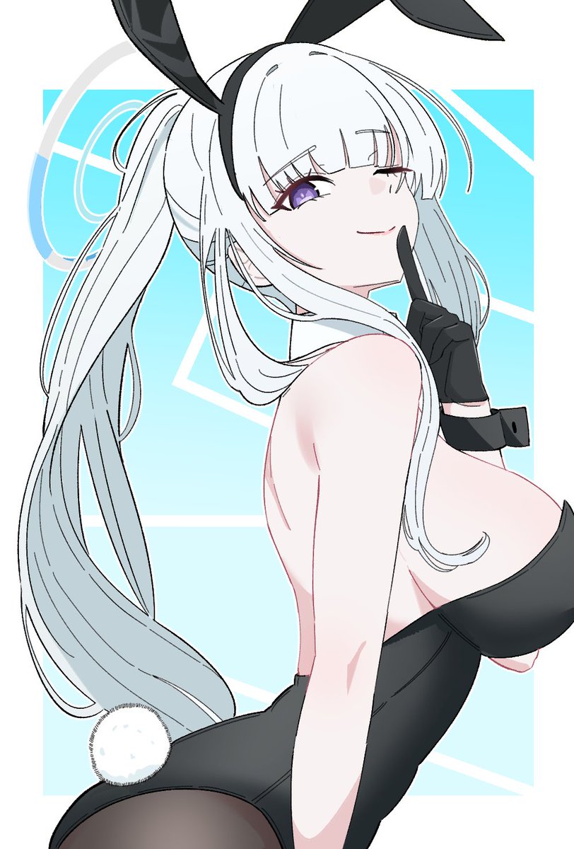 Jyu5280's tweet image. "비밀로 해주실 거죠? 선생님. 🐰💙"

#블루아카 #BlueArchive #ブルアカ #ノア