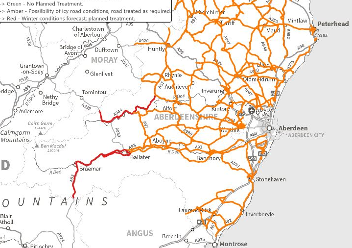 Aberdeenshire Roads tweet media