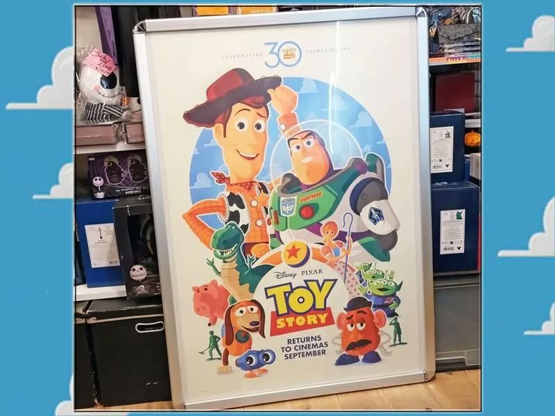 トイ・ストーリー　ポスター　大判 トイストーリーTOY STORY 30周年記念プロモーションダブルサイド
