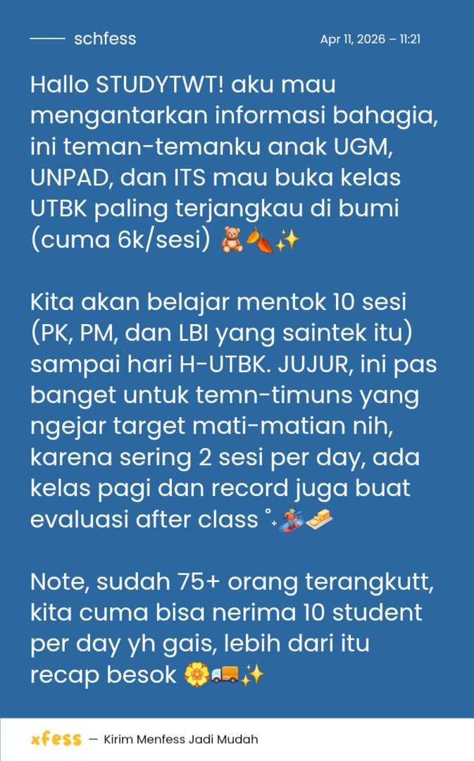 Schoolfess tweet media