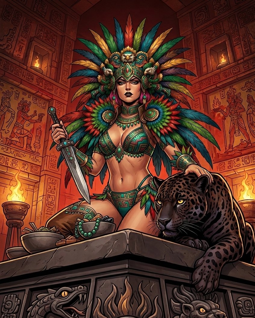 wh1s80's tweet image. Gracias Carnal.

＃Aztec
＃Itzpapalotl