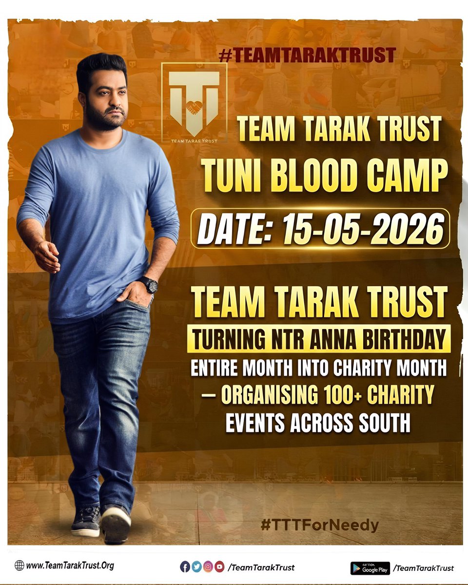 Team Tarak Trust ® tweet media