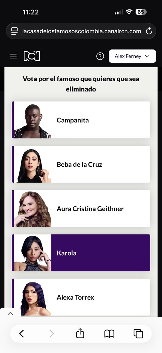 CHAOOOO CAROLAAAA  #LaCasaDeLosFamososCol3