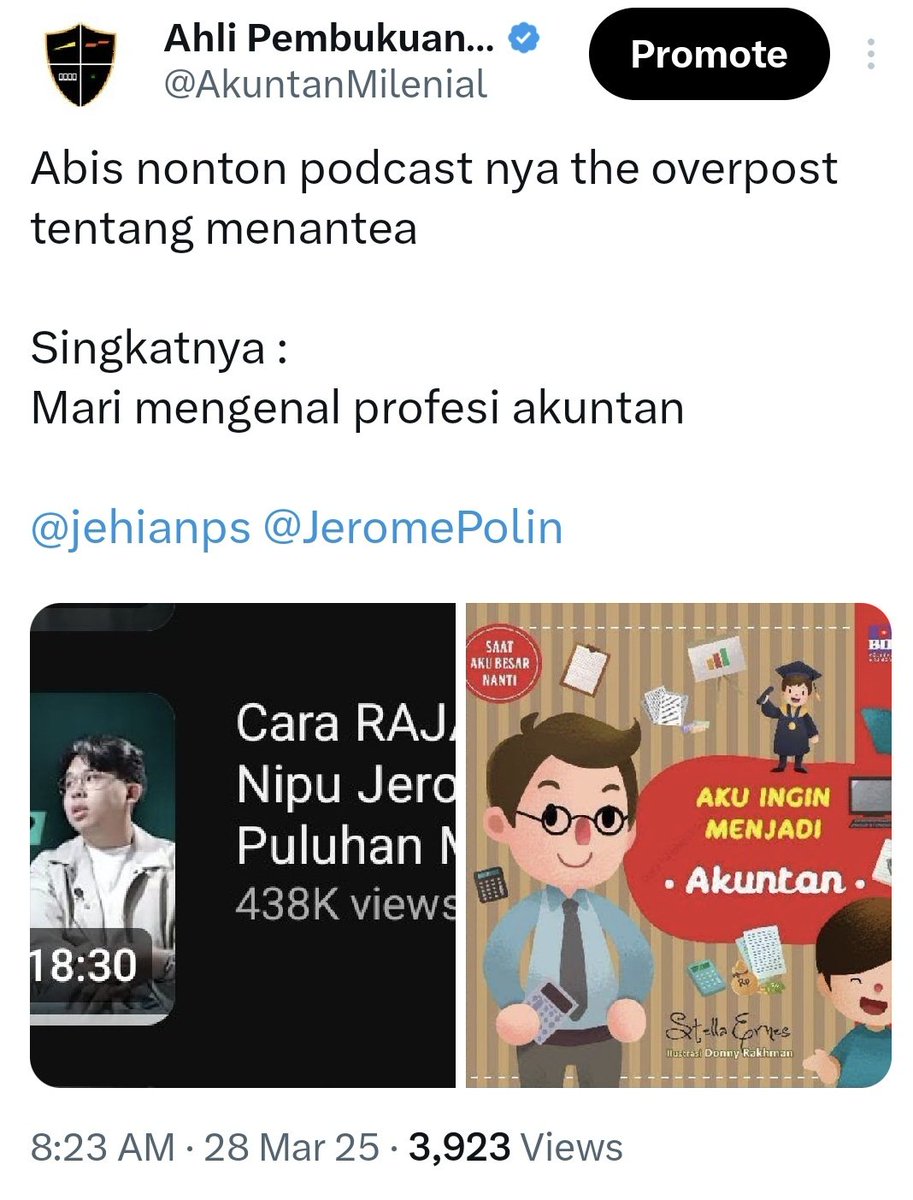 AkuntanMilenial's tweet photo. Kembali mengingatkan buku pengantar tidur untuk anak https://t.co/IFfLSoY97E