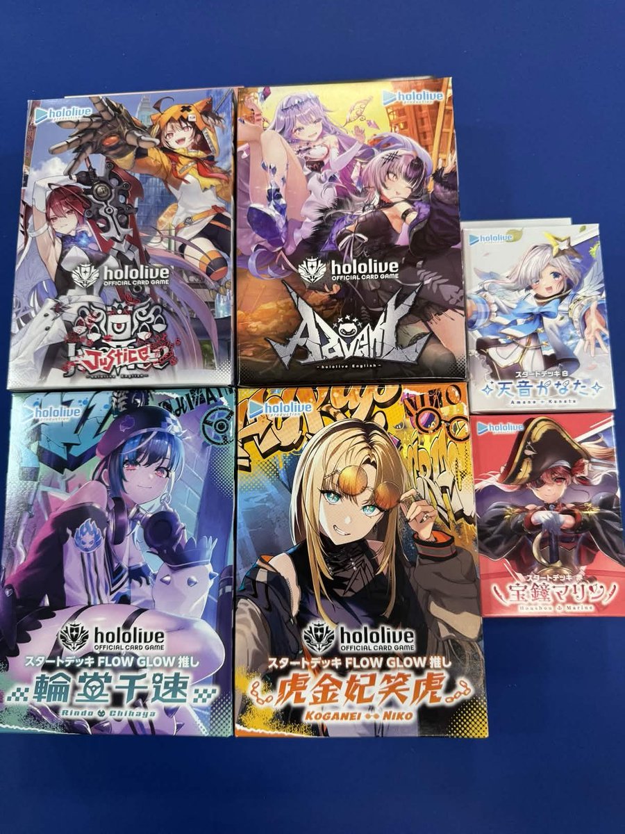 ホロカ】【#溝ホビ販売情報】 スタートデッキいろいろ入荷しました