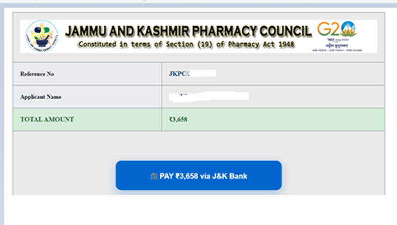 The renewal fee for pharmacy registration in Delhi is officially ₹500 for a  period of 5years
while in J&amp;K it is whooping Rs 3658.
Requesting <a href="/sakinaitoo/">Sakina Itoo</a> Ji, to kindly look into the matter, why is JKPC overcharging us

<a href="/OmarAbdullah/">Omar Abdullah</a> 
<a href="/HealthMedicalE1/">Health & Medical Education Department J&K</a> 
<a href="/rtimuzaffar/">Dr Raja Muzaffar Bhat</a> 
<a href="/Rafimalik06/">Raffi Malik</a>
