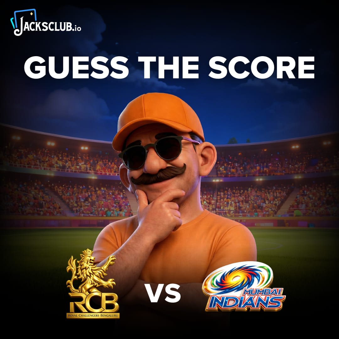 JacksClub_India's tweet photo. 😎  🅲🅷🆄🅻🅱🆄🅻 🅱🅷🅰🅸 🅸🆂 🅱🅰🅲🅺 😎

🚨MATCH DAY CHALLENGE 🚨
#RCB 🆚 #MI 

🎯 Rules 🎯 
1️⃣ Follow X - @JacksClub_India @JacksClubCasino
2️⃣ Comment the total score of the match 🏏

💰Closest predictions wins $50
(5 winners 🏆)

#IPL2026 #JacksClub #CricketPrediction https://t.co/qo41r5j3BD