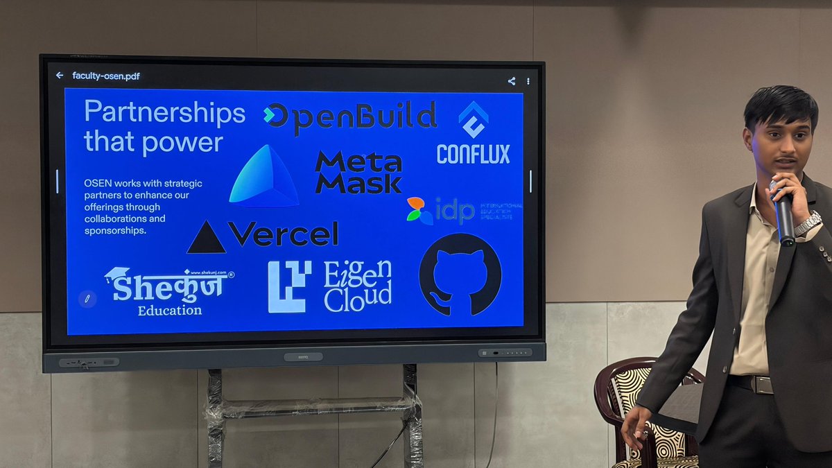 osenofficial's tweet image. ✨ Successfully Wrapped Up | Oscillation 3.0 

📍 TCET, Mumbai

A powerful blend of hackathon + project presentations 💡
In collaboration with OCSG &amp;amp; @mastra 🤝
#workshop #event 
#tech #developer