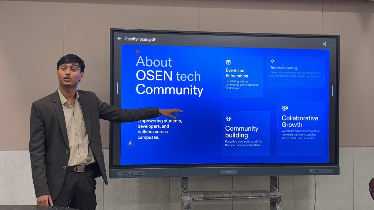 osenofficial's tweet image. ✨ Successfully Wrapped Up | Oscillation 3.0 

📍 TCET, Mumbai

A powerful blend of hackathon + project presentations 💡
In collaboration with OCSG &amp;amp; @mastra 🤝
#workshop #event 
#tech #developer