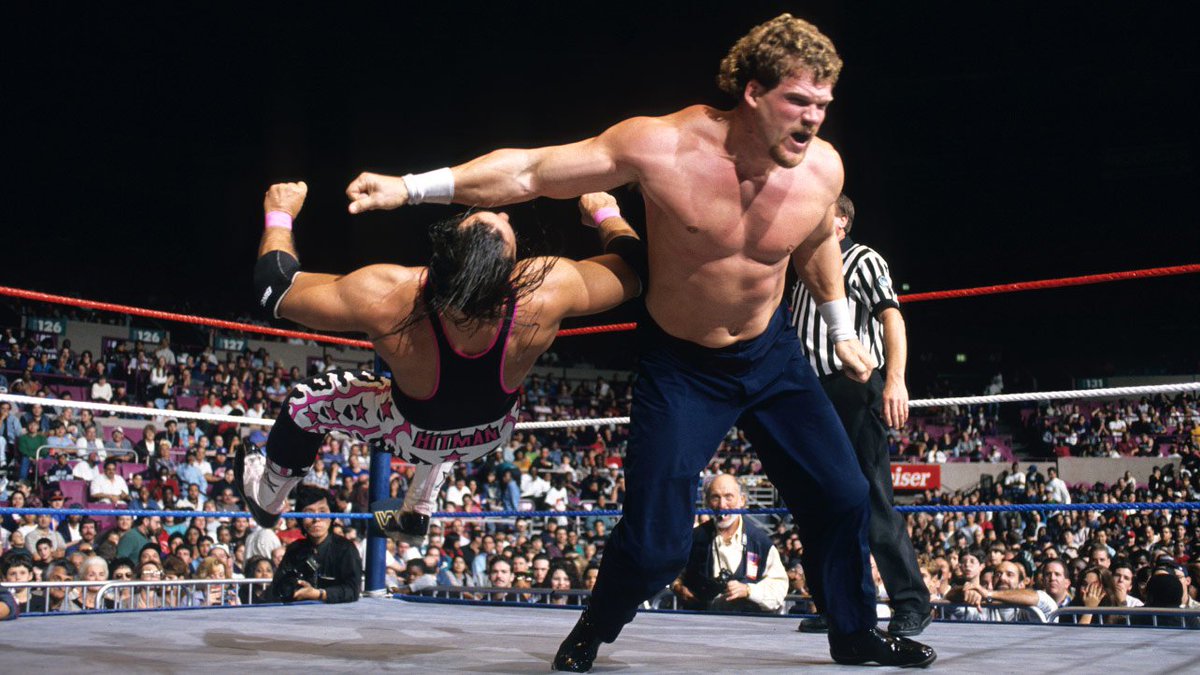WWFWrestling1's tweet photo. πΈ WWF In-Ring Action! #WWF #WWE #BretHart #IsaacYankem https://t.co/hGuMRaAivu