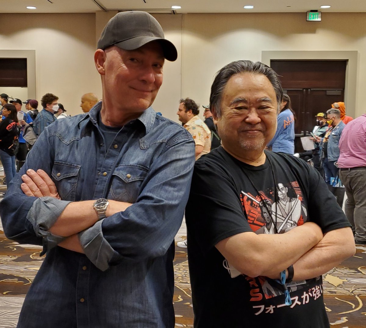 Stephen_Stanton's tweet image. #FBF Some of my many  incedible #StarWars castmates: Nika Futterman (Asajj Ventress),  Andrew Kishino (Saw Gerrera), Keone Young (Cmdr. Jun Sato) and Anna Graves (Duchess Satine). I've been privileged to have worked with SO many talented actors in The Galaxy Far, Far Away. 🎬❤️