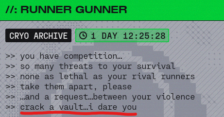 durandal wants me to what