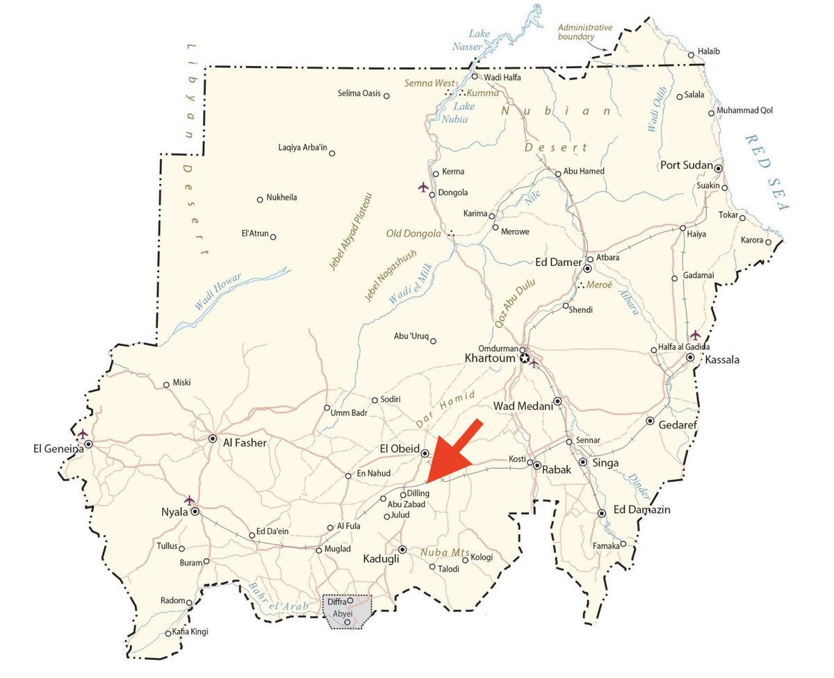 Today's quick update [Apr 10]:

- Sudan Doctors Network: 2 people killed and 7 others injured in continued shelling by RSF/SPLM-N (Alhilu) on the city of Dilling, South Kordofan. 

#KeepEyesOnSudan