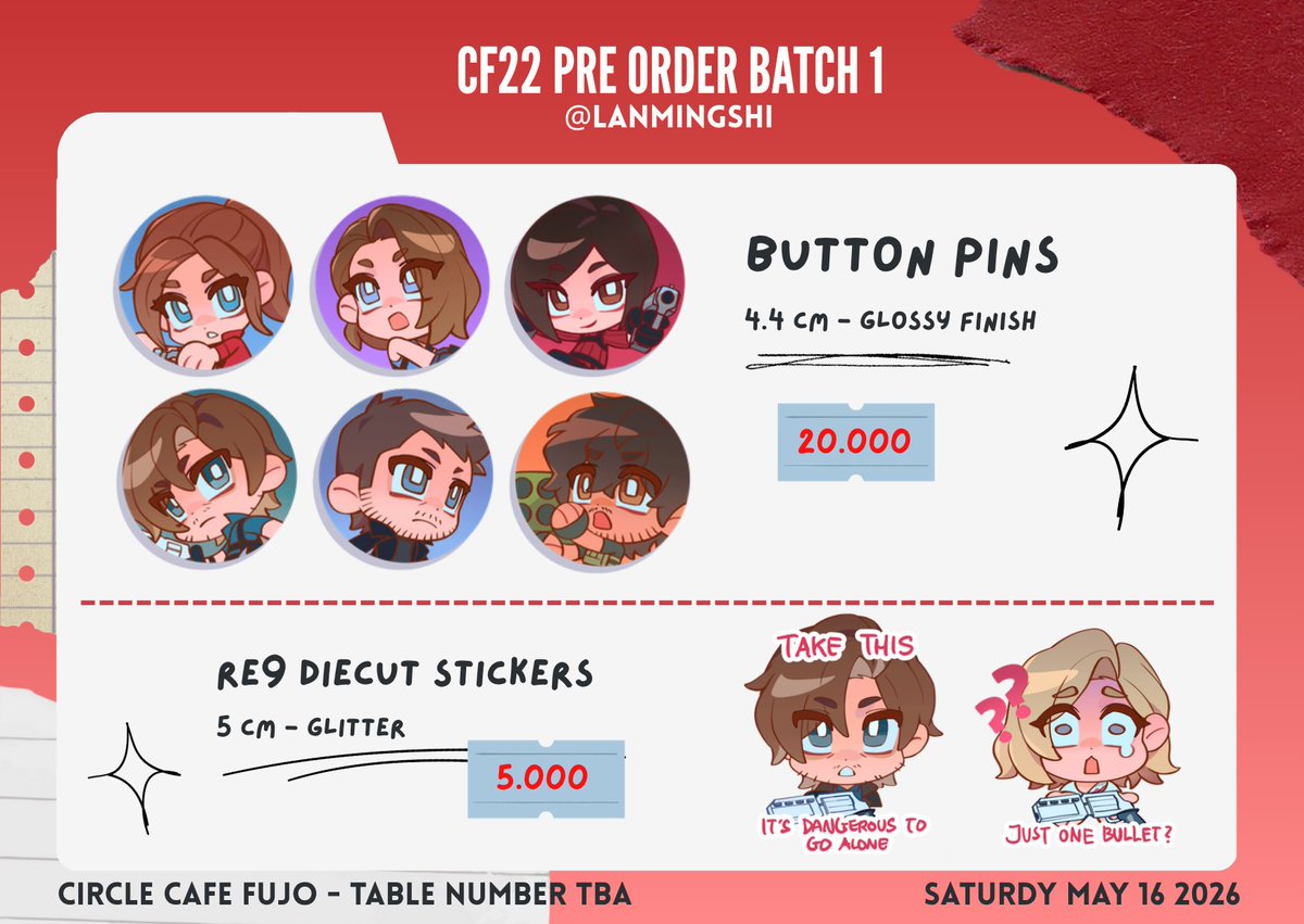 明时 ✦ CF22 Pre Order tweet media
