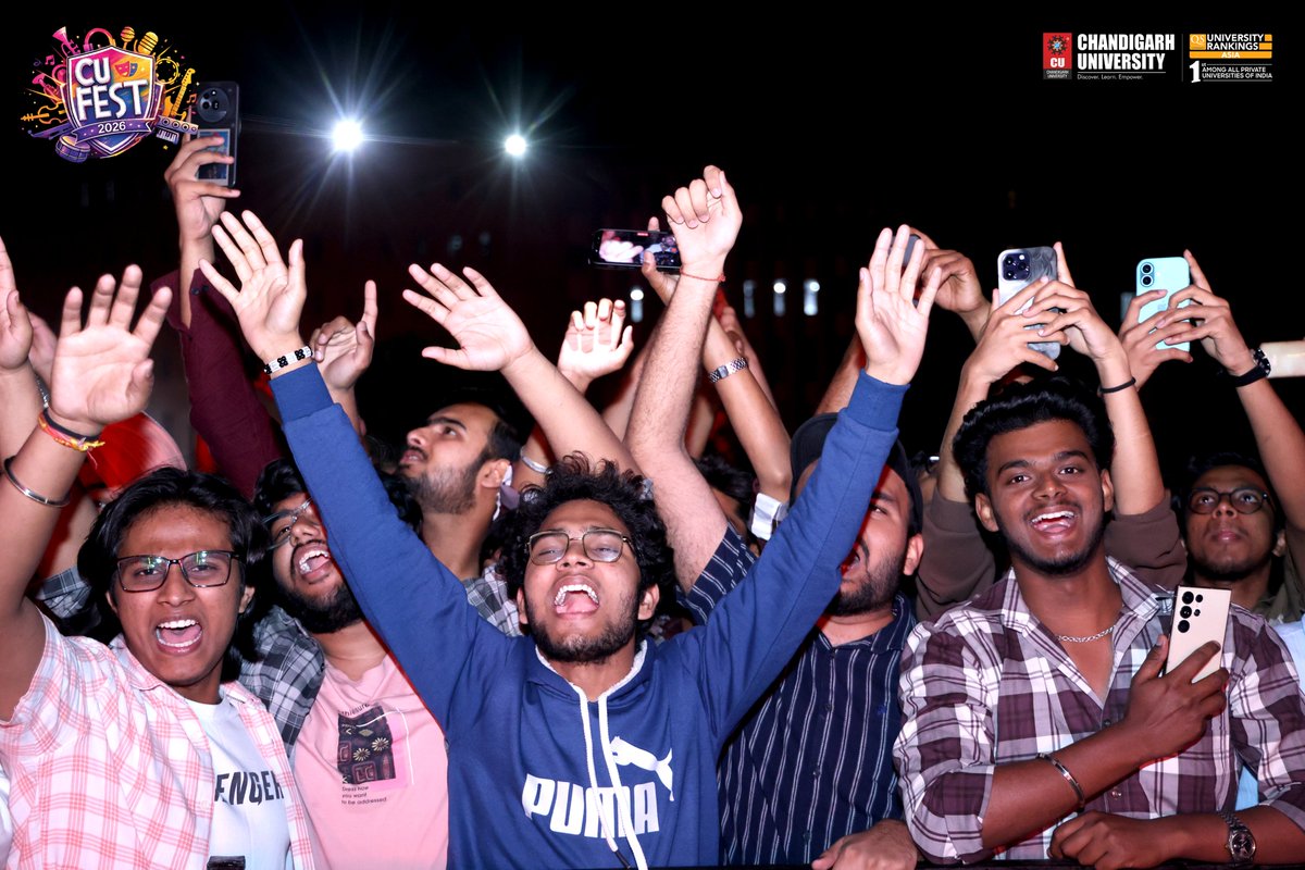 Chandigarh_uni's tweet image. Shaan LIVE Performance in Chandigarh University

#ChandigarhUniversity #Shaan @singer_shaan