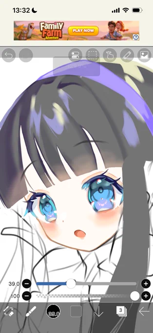 PC立ち上げるのめんどすぎてうん年ぶりにスマホ絵描きになった