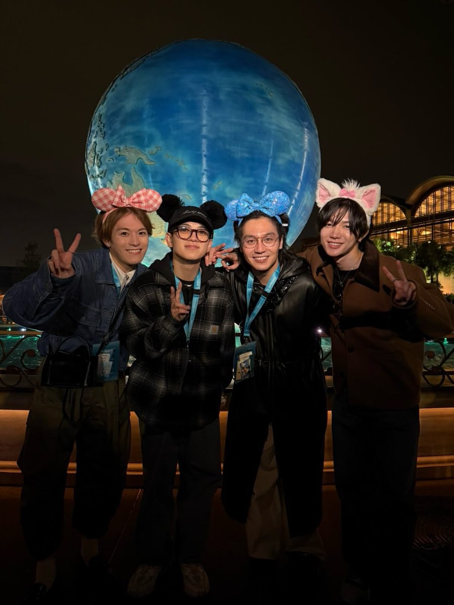 東京ディズニーシー25周年前夜にTravis Japan全員参加の豪華貸切パーティー