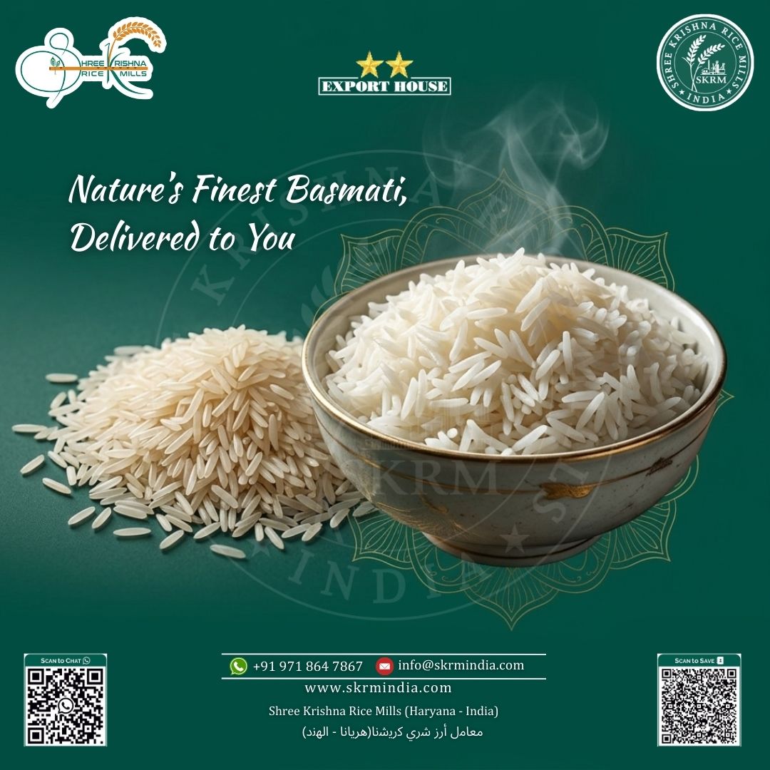 skrmindia's tweet image. 🌾 Nature’s Finest Basmati, Delivered to You 🍚
Bring home the flavor that elevates every meal and satisfies every palate.
📞 +91 971 864 7867
🌐 skrmindia.com

#BasmatiRice #PremiumQuality #IndianRice #ExportQuality #RiceLovers #HealthyEating #FoodIndustry #GlobalTrade