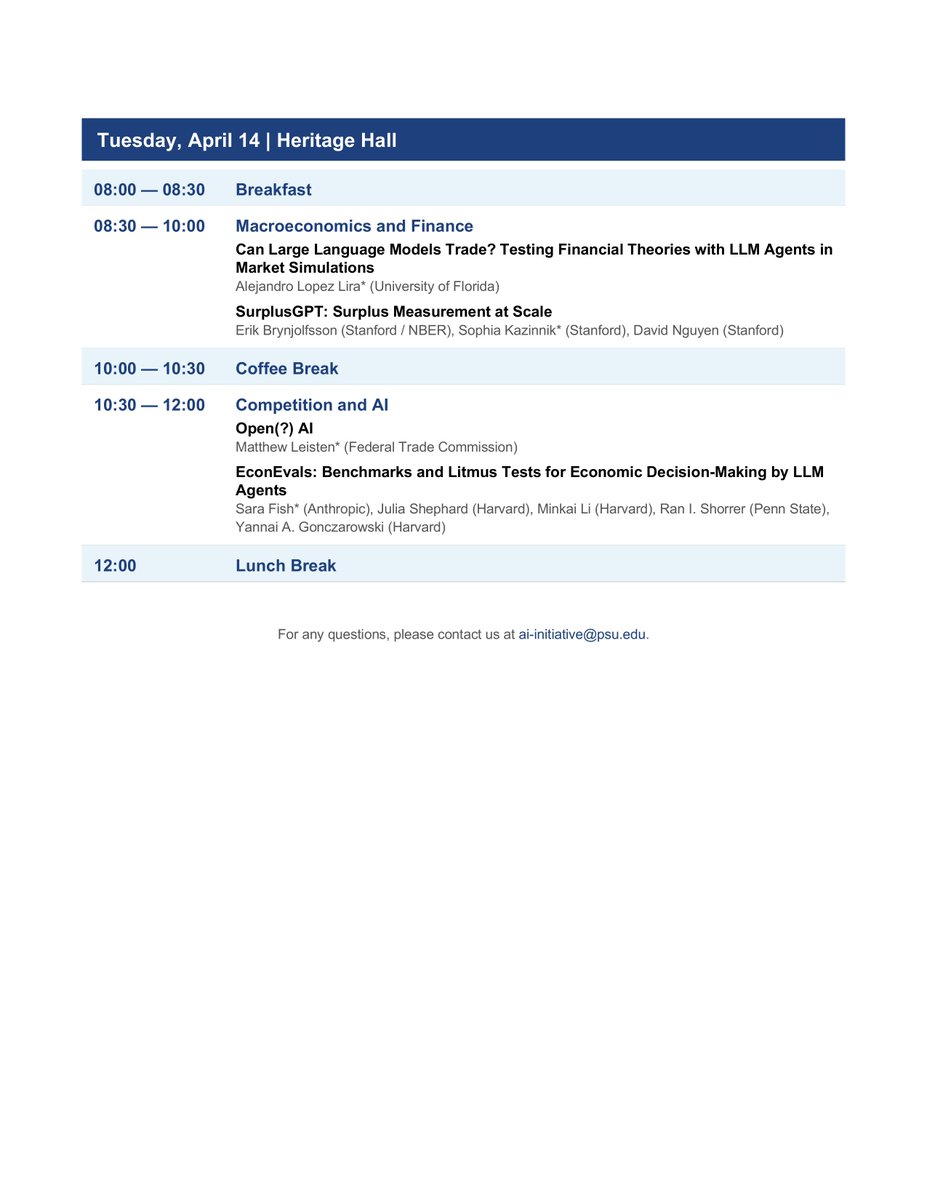 AI and the Economy Initiative tweet media