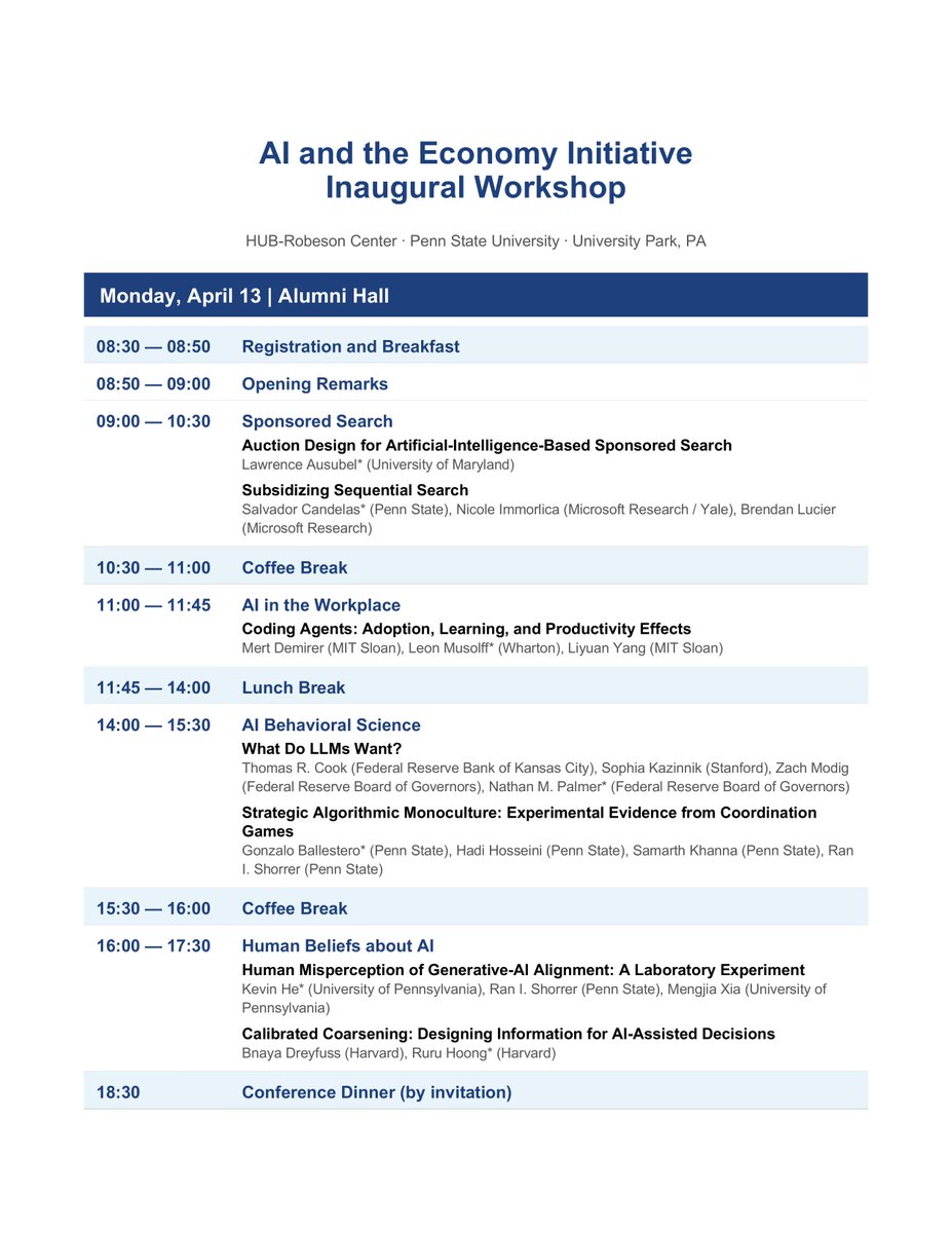 AI and the Economy Initiative tweet media