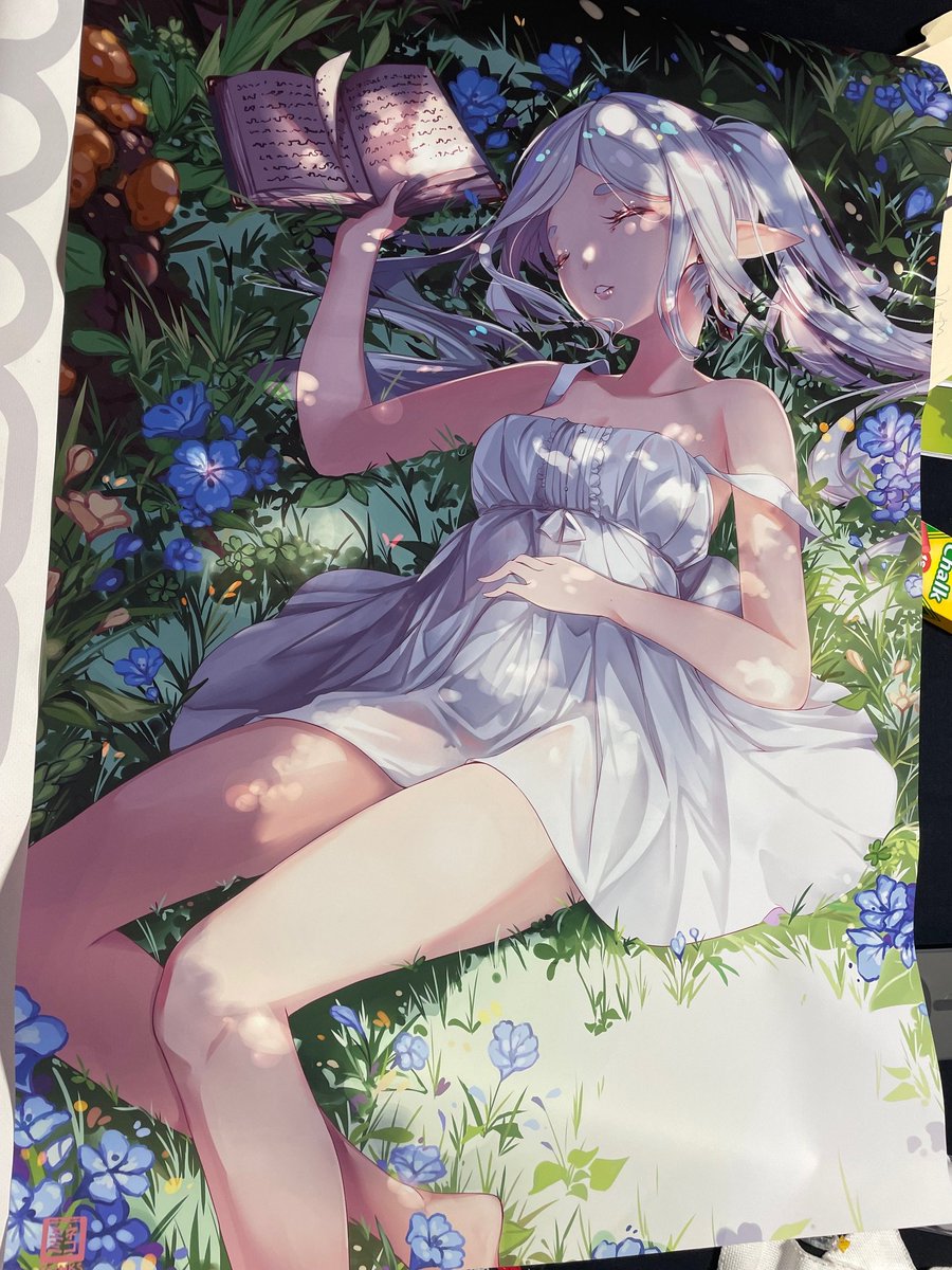 AnimeFargo's tweet photo. Friday charity peak. Frieren fans look at this fantastic item. https://t.co/PUFJRj4AwA